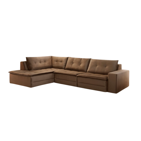 Sofa Canto 310 Chenile Linho